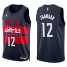 Washington Wizards #12 Tre Johnson Navy Jersey