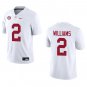 Alabama Crimson Tide #2 Ryan Williams White Stitched Jersey
