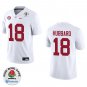 Alabama Crimson Tide #18 Bray Hubbard White Stitched Jersey Rose Bowl