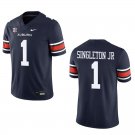 Auburn Tigers #1 Eric Singleton Jr. Navy Stitched Jersey
