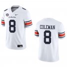 Auburn Tigers #8 Cam Coleman White Stitched Jersey