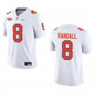 Clemson Tigers #8 Adam Randall White Stitched Jersey