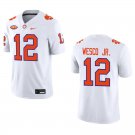Clemson Tigers #12 Bryant Wesco Jr. White Stitched Jersey