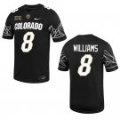 Colorado Buffaloes #8 Joseph Williams Black Gold Stitched Jersey