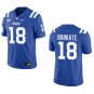 Duke Blue Devils #18 Cooper Barkate Blue Stitched Jersey