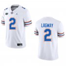 Florida Gators #2 DJ Lagway White Stitched Jersey