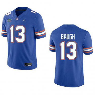 Florida Gators #13 Jadan Baugh Blue Stitched Jersey