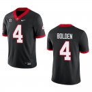 Georgia Bulldogs #4 KJ Bolden Black Stitched Jersey