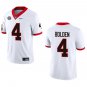 Georgia Bulldogs #4 KJ Bolden White Stitched Jersey