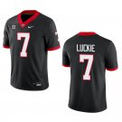 Georgia Bulldogs #7 Lawson Luckie Black Stitched Jersey