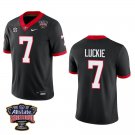 Georgia Bulldogs #7 Lawson Luckie Black Stitched Jersey Sugar Bowl