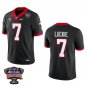 Georgia Bulldogs #7 Lawson Luckie Black Stitched Jersey Sugar Bowl