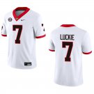 Georgia Bulldogs #7 Lawson Luckie White Stitched Jersey