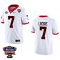 Georgia Bulldogs #7 Lawson Luckie White Stitched Jersey Sugar Bowl