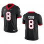 Georgia Bulldogs #8 Colbie Young Black Stitched Jersey