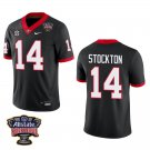 Georgia Bulldogs #14 Gunner Stockton Black Stitched Jersey Sugar Bowl
