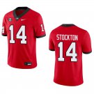 Georgia Bulldogs #14 Gunner Stockton Red Stitched Jersey