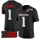 Indiana Hoosiers #1 Roman Hemby Black 2026 Championship Jersey