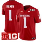 Indiana Hoosiers #1 Roman Hemby Red 2026 Championship Jersey