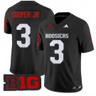 Indiana Hoosiers #3 Omar Cooper Jr. Black Stitched Jersey