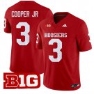 Indiana Hoosiers #3 Omar Cooper Jr. Red Stitched Jersey