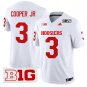 Indiana Hoosiers #3 Omar Cooper Jr. White 2026 Championship Jersey