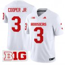 Indiana Hoosiers #3 Omar Cooper Jr. White Stitched Jersey