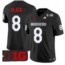 Indiana Hoosiers #8 Kaelon Black Black 2026 Championship Jersey