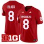 Indiana Hoosiers #8 Kaelon Black Red Stitched Jersey