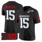 Indiana Hoosiers #15 Fernando Mendoza Black 2026 Championship Jersey