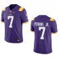 LSU Tigers #7 Harold Perkins Jr. Purple Stitched Jersey