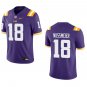 LSU Tigers #18 Garrett Nussmeier Purple Stitched Jersey