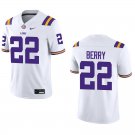 LSU Tigers #22 Harlem Berry White Stitched Jersey