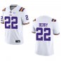 LSU Tigers #22 Harlem Berry White Stitched Jersey