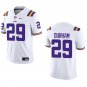 LSU Tigers #29 Caden Durham White Stitched Jersey