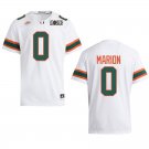 Miami Hurricanes #0 Keelan Marion White 2026 Championship Jersey