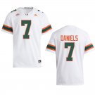 Miami Hurricanes #7 CJ Daniels White Stitched Jersey