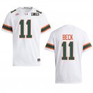 Miami Hurricanes #11 Carson Beck White 2026 Championship Jersey