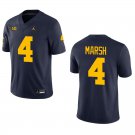 Michigan Wolverines #4 Andrew Marsh Navy Stitched Jersey Michigan Wolverines #4 Andrew Marsh Navy Stitched Jersey