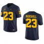 Michigan Wolverines #23 Jordan Marshall Navy Stitched Jersey