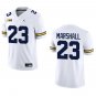 Michigan Wolverines #23 Jordan Marshall White Stitched Jersey