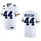Michigan Wolverines #44 Max Bredeson White Stitched Jersey Michigan Wolverines #44 Max Bredeson White Stitched Jersey