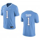North Carolina Tar Heels #1 Jordan Shipp Blue Stitched Jersey