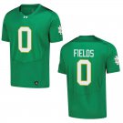 Notre Dame Fighting Irish #0 Malachi Fields Green Stitched Jersey Notre Dame Fighting Irish #0 Malachi Fields Green Stitched Jersey