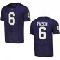 Notre Dame Fighting Irish #6 Jordan Faison Navy Stitched Jersey