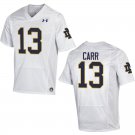 Notre Dame Fighting Irish #13 CJ Carr White Stitched Jersey Notre Dame Fighting Irish #13 CJ Carr White Stitched Jersey