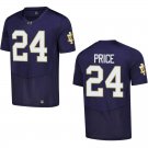 Notre Dame Fighting Irish #24 Jadarian Price Navy Stitched Jersey