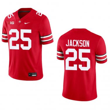 Ohio State Buckeyes #25 Bo Jackson Red Stitched Jersey