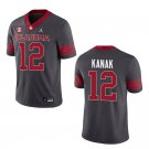 Oklahoma Sooners #12 Jaren Kanak Grey Stitched Jersey