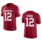 Oklahoma Sooners #12 Jaren Kanak Red Stitched Jersey Oklahoma Sooners #12 Jaren Kanak Red Stitched Jersey